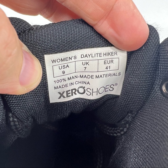Xero Shoe Daylite Hiker Size 9 Women Black Hiking Boot Barefoot Minimalist Ankle - Picture 10 of 10